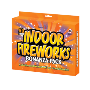 Indoor fireworks selection box