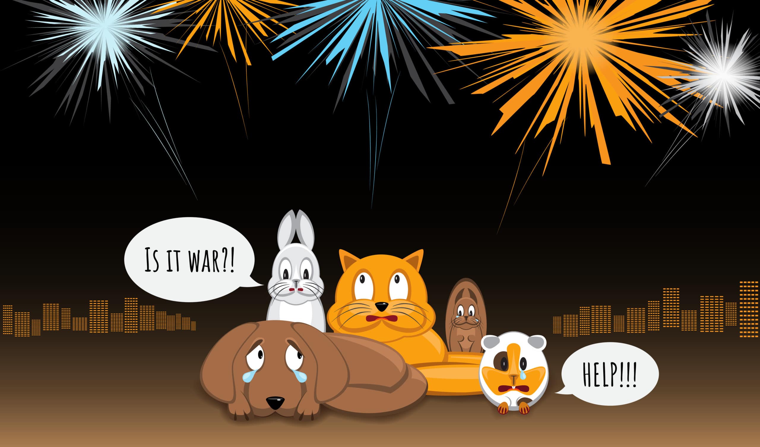 Pet friendly fireworks