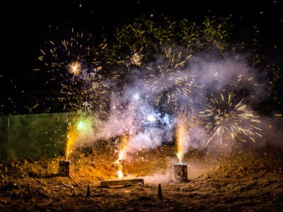 The best garden fireworks
