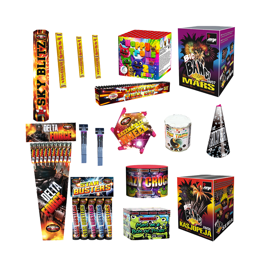 Fantastic fireworks display pack - lovefireworks.co.uk