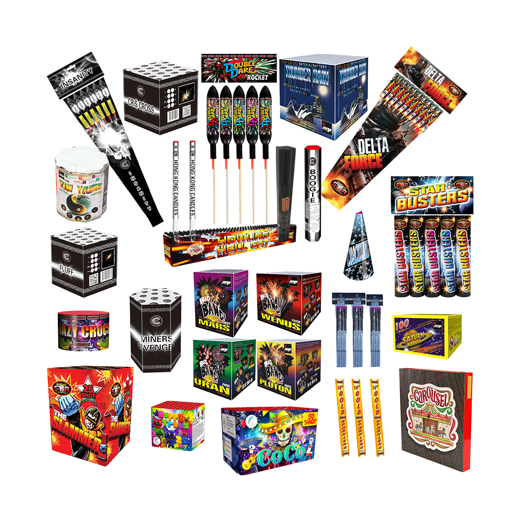 Whizzbang fireworks display pack
