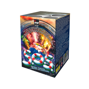 SOS fountain by Jorge fireworks