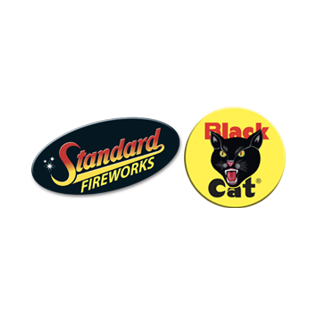 Standard and Black Cat fireworks logo