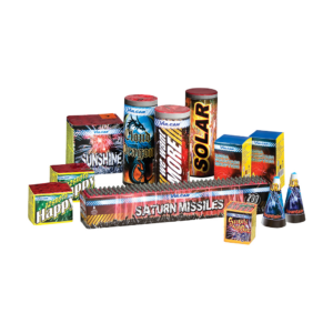 Pyro Box 2 contents by Vulcan fireworks