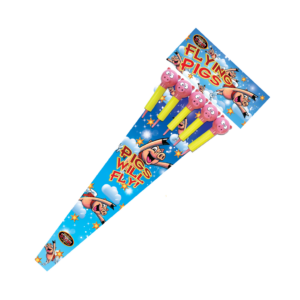 Flying Pigs rocket pack by Bright Star fireworks
