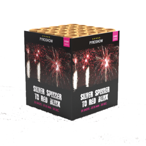 Silver Spinner to red blink by Zeus Fireworks
