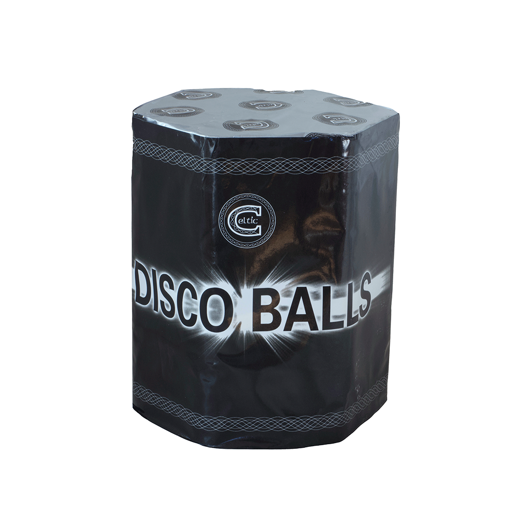 Glittering Disco Balls firework lovefireworks.co.uk