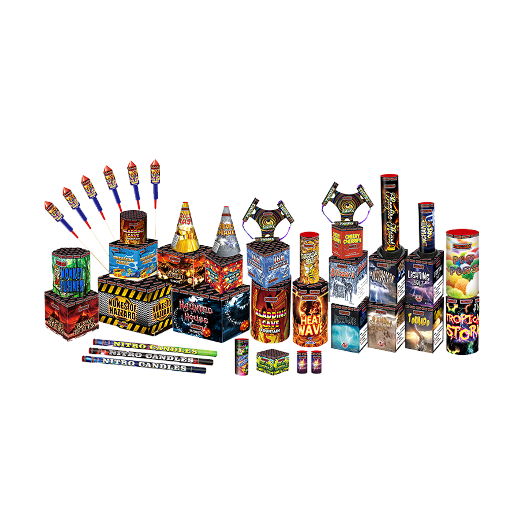 Big Bash selection box - HUGE pack of fireworks!