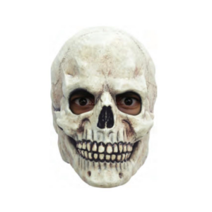White Skull overhead mask