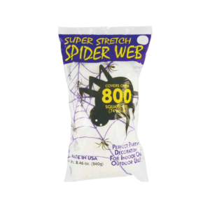 240 gram pack of spiders web