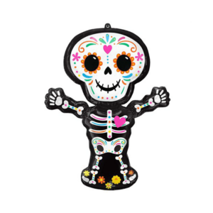 Day of the Dead skeleton balloon