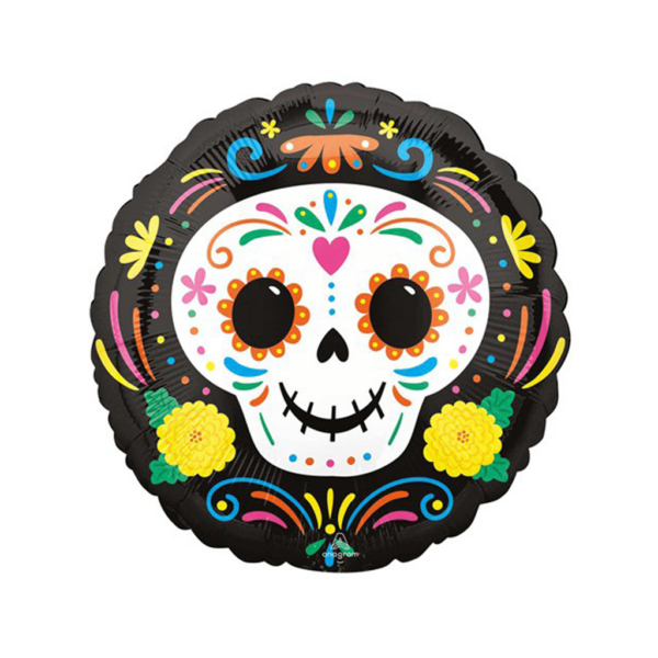 Day of the Dead Skull balloon