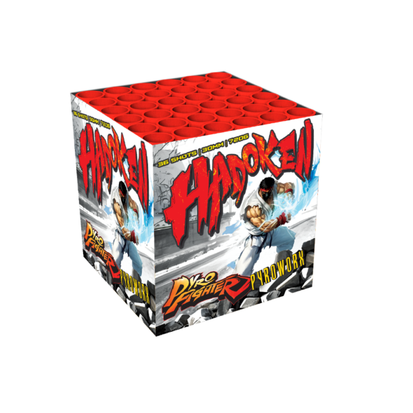 Hadoken firework by Pyroworx