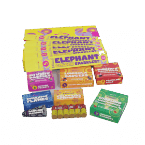 Diwali Fireworks Selection contents