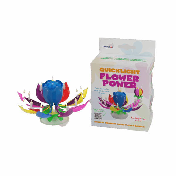 Trafalgar - Flower Power candle Flower Power music candle