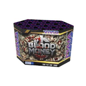 Blood Money firework by Vivid Pyrotechnics