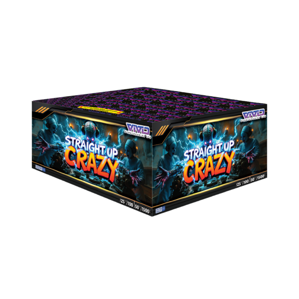 Straight Up Crazy firework by Vivid Pyrotechnics