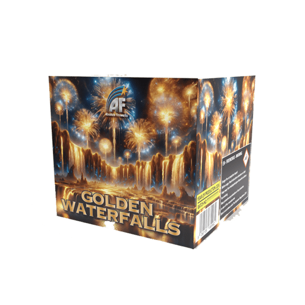 Golden Waterfalls firework by Absolute Fireworks