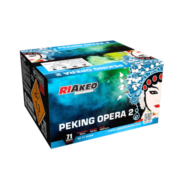 Peking Opera 2 firework barrage by Riakeo Fireworks