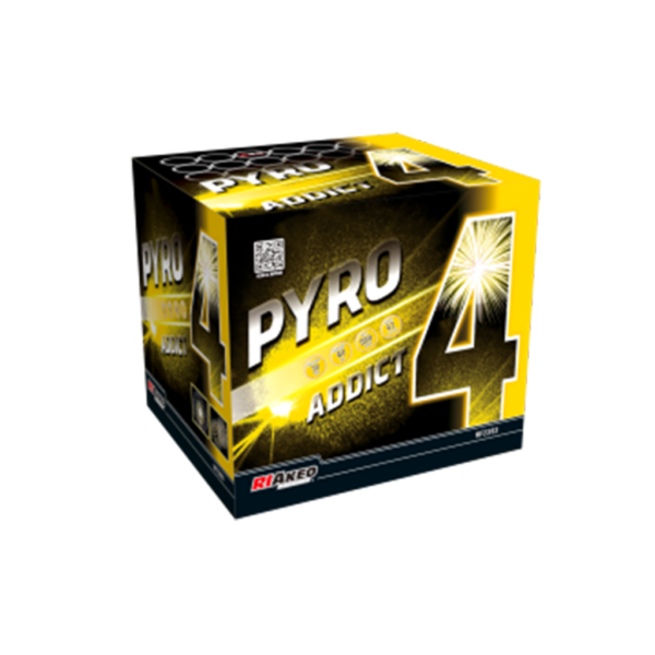 Pyro Addict 4 firework barrage by Riakeo Fireworks